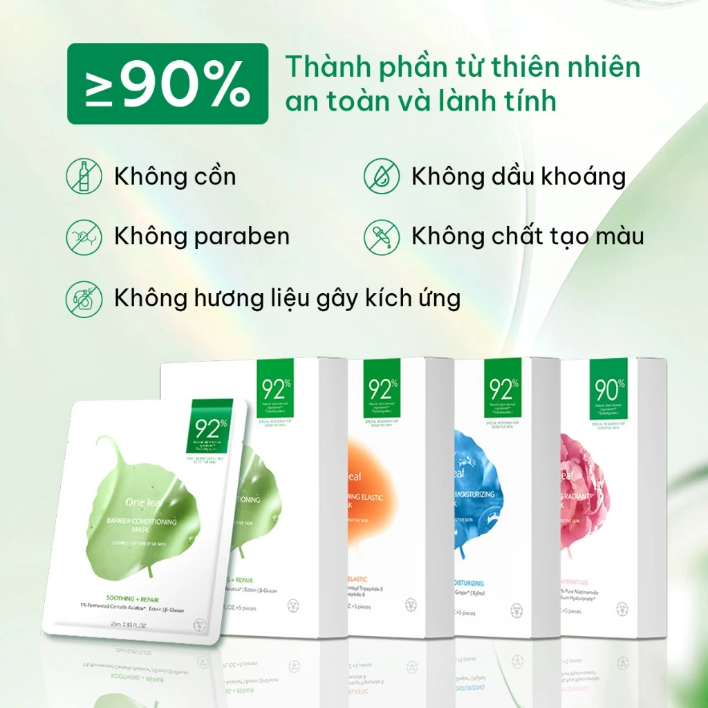 Mặt Nạ One Leaf 25ml - Hỗ trợ: dưỡng sáng - Ảnh 4