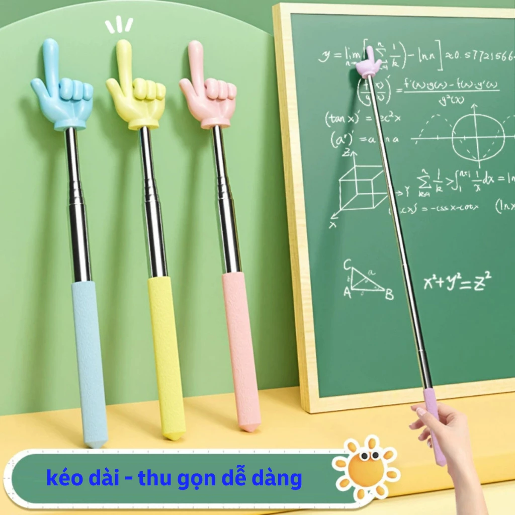 Cây Chỉ Bảng rút gọn Màu Pastel - Ảnh 3