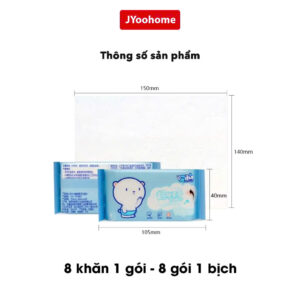 Gói khăn ướt mini 8 tờ