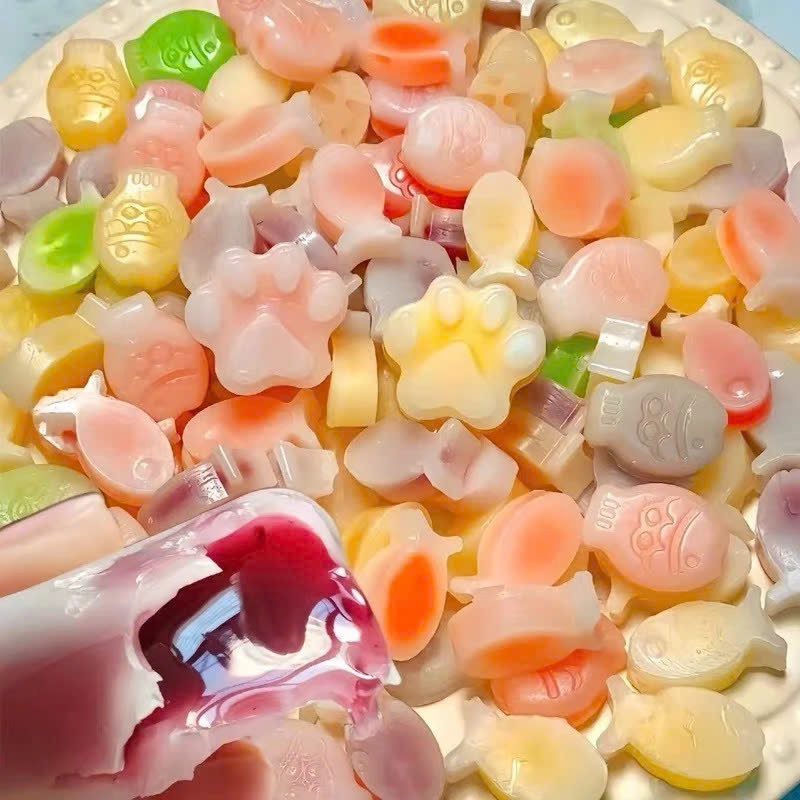 Set 6 viên kẹo sáp ong nhân siro trái cây vị ngẫu nhiên - Ảnh 2