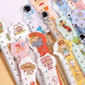 Thước 15cm in hình dễ thương