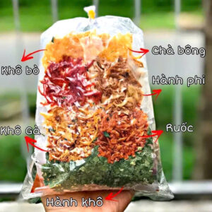 Bánh tráng trộn mix thập cẩm full topping